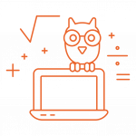 02- owl-laptop-study orange